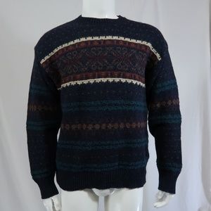 Pendleton 100% Virgin Wool LOBO Sweater Med.